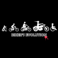 evoluce motorkáře